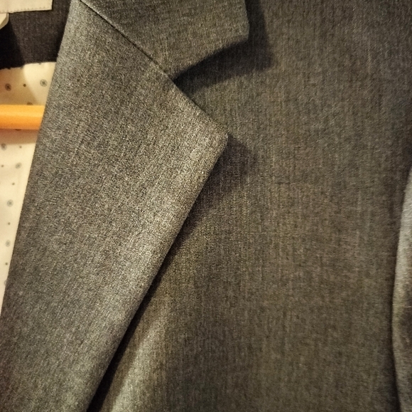 Gray work jacket size 8 - Picture 3 of 4